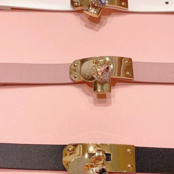 RoseMarie Seoir x Sanrio Kuromi leather bracelet cuff - Picture 6 of 8